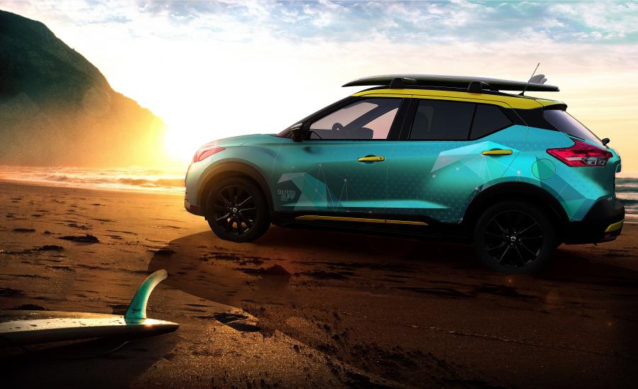  Nissan Kicks Surf Concept 2019 года  (фото 4 из 6)